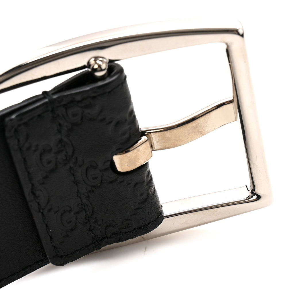 Gucci Soft Microguccissima 40mm Belt 110 44 Black