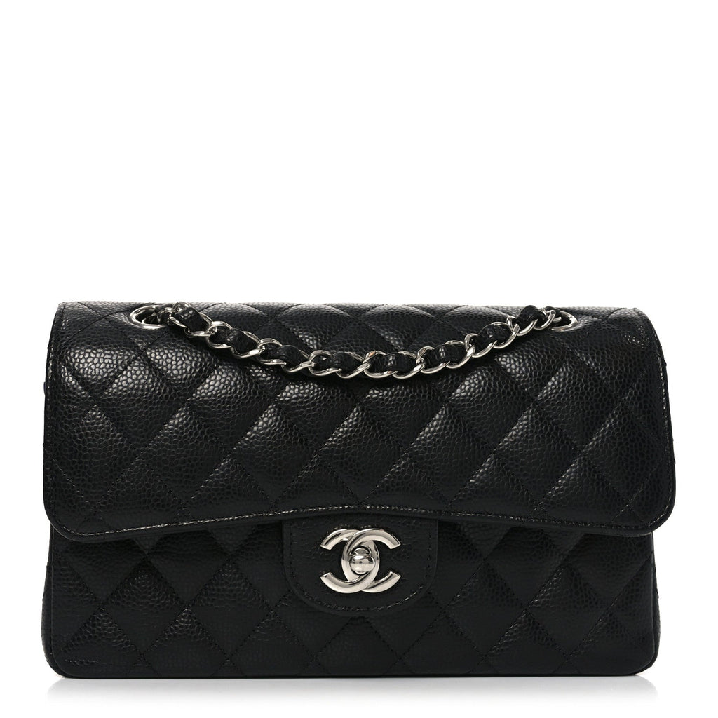 Chanel Caviar Quilted Small Double Flap Black