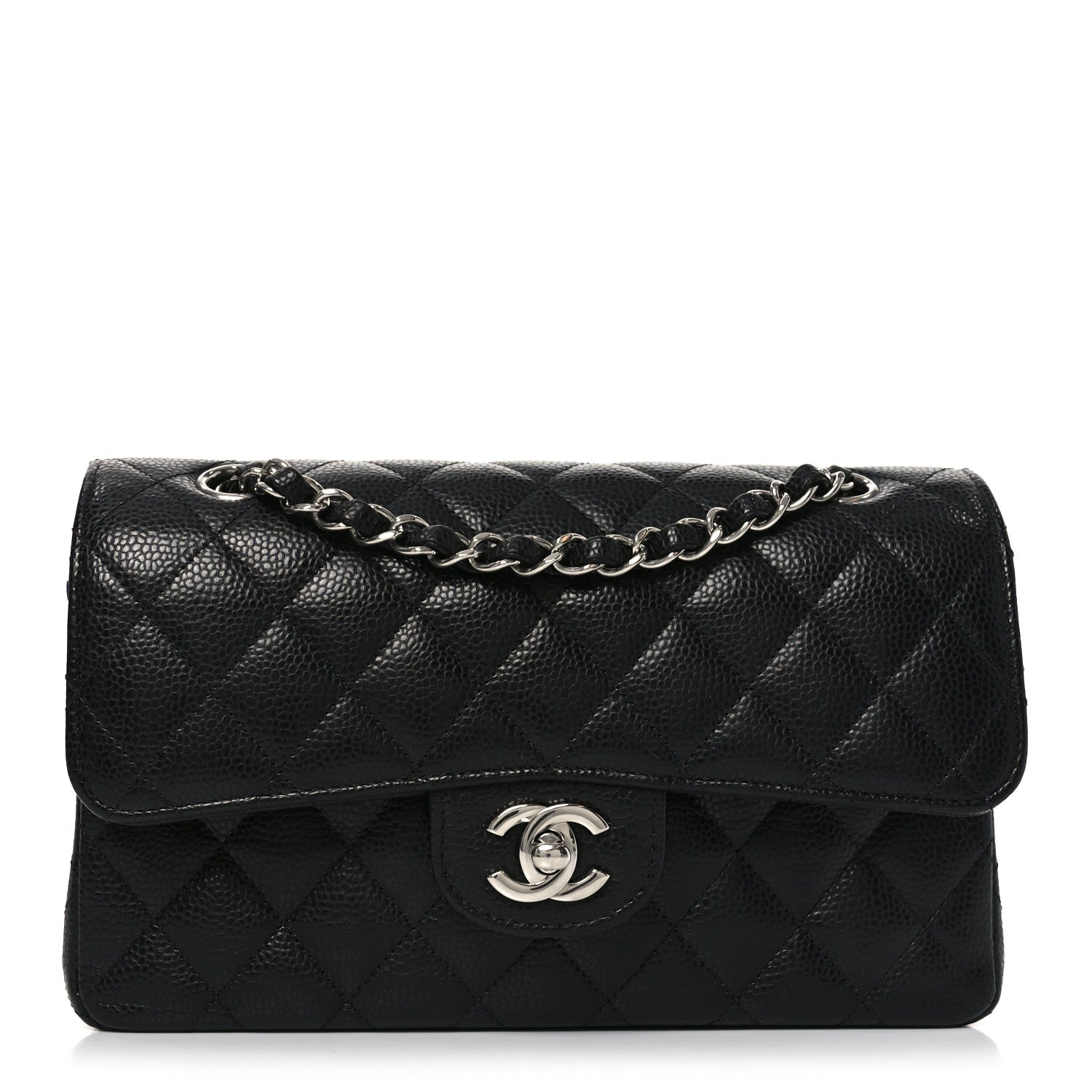 Chanel Caviar Quilted Small Double Flap Black