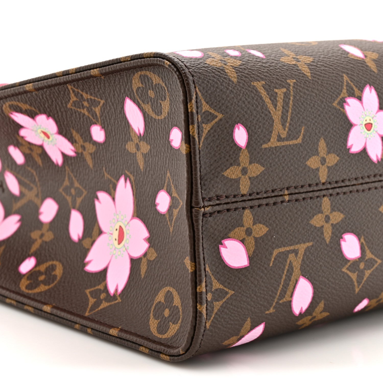 Louis Vuitton LV X TM Monogram Cherry Blossom Onthego PM Sakura Brown