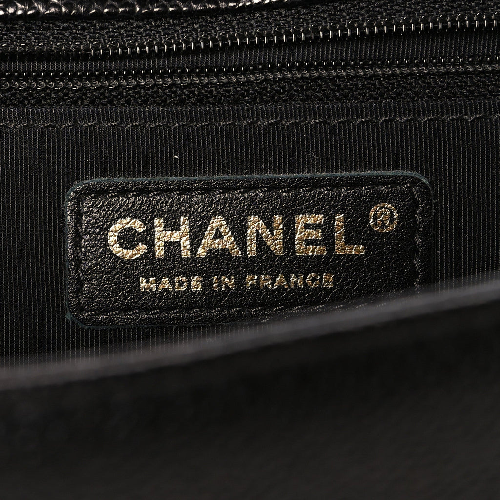 Chanel Caviar Quilted New Medium Boy Flap Black