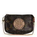 Louis Vuitton Monogram Complice Trunks and Bags Mini Pochette Accessories Beige