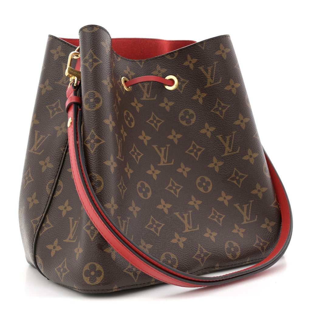 Louis Vuitton Monogram Neonoe MM Coquelicot