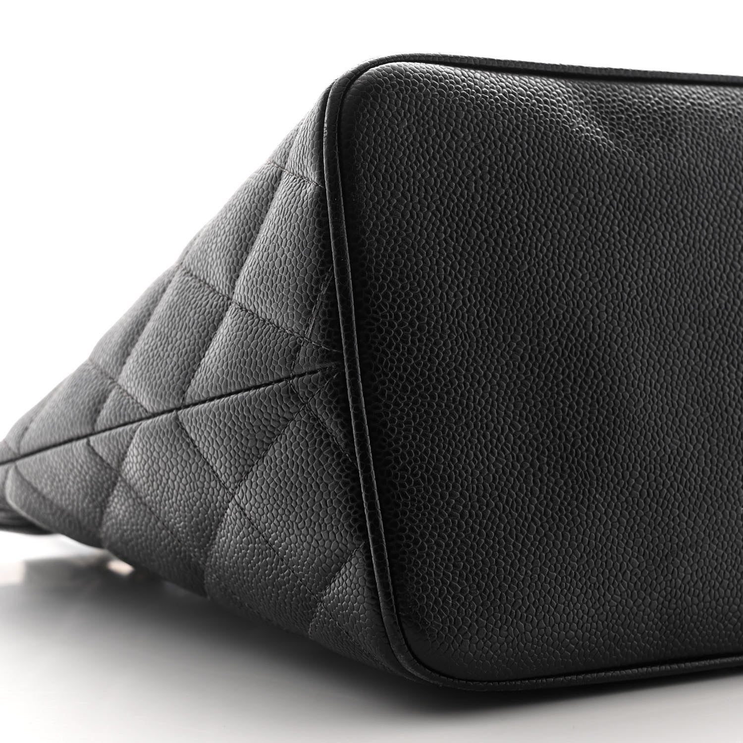 Chanel Caviar Quilted Medallion Tote Black