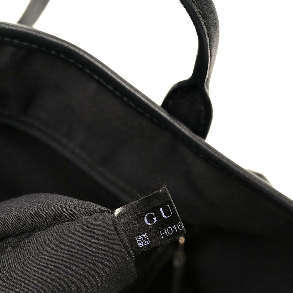 Gucci Monogram Medium New Britt Tote Black