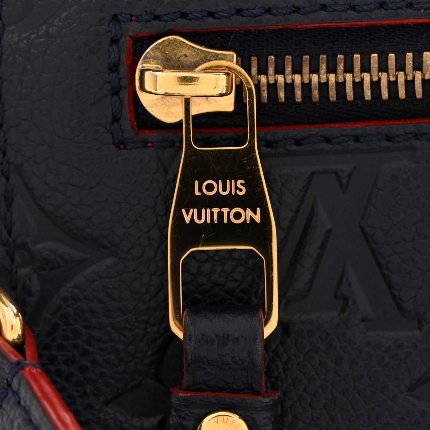 Louis Vuitton Empreinte Pochette Metis Marine Rouge