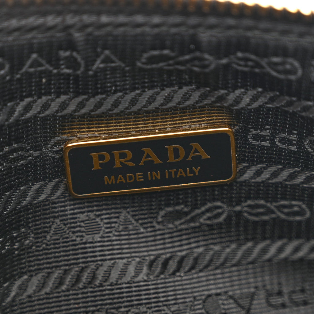 Prada Re-Nylon Spazzolato Re-Edition 2002 Shoulder Bag Black