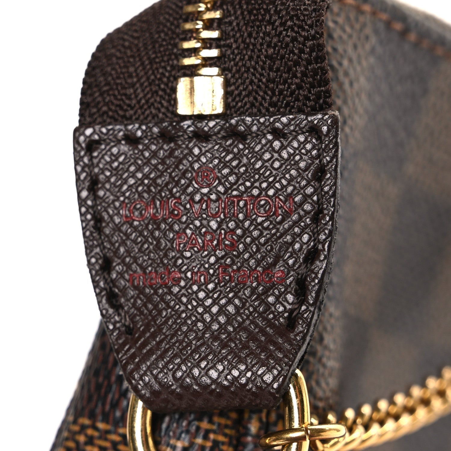 Louis Vuitton Damier Ebene Bucket Pochette Accessories