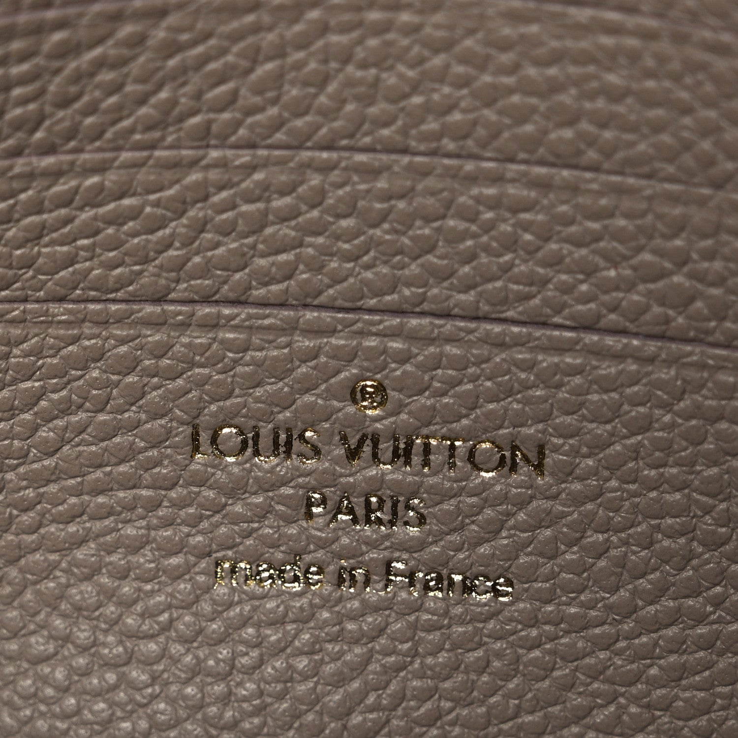Louis Vuitton Empreinte Monogram Giant Ivy Wallet On Chain Tourterelle Creme