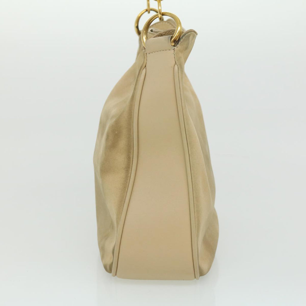 GUCCI Bamboo Hand Bag cotton Beige 00117321638  31581