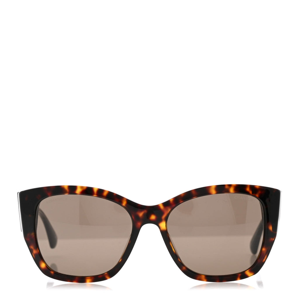 Acetate Butterfly Sunglasses 5429-A Dark Tortoise