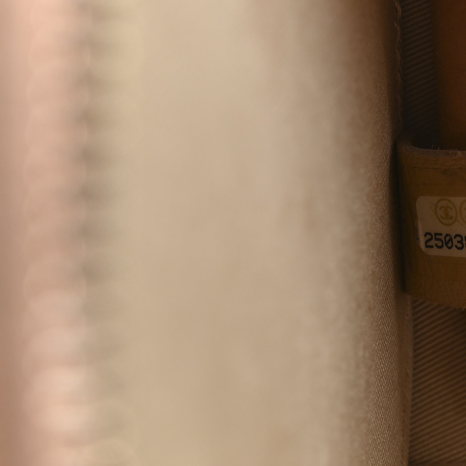 Chanel Calfskin Round As Earth Evening Bag Beige