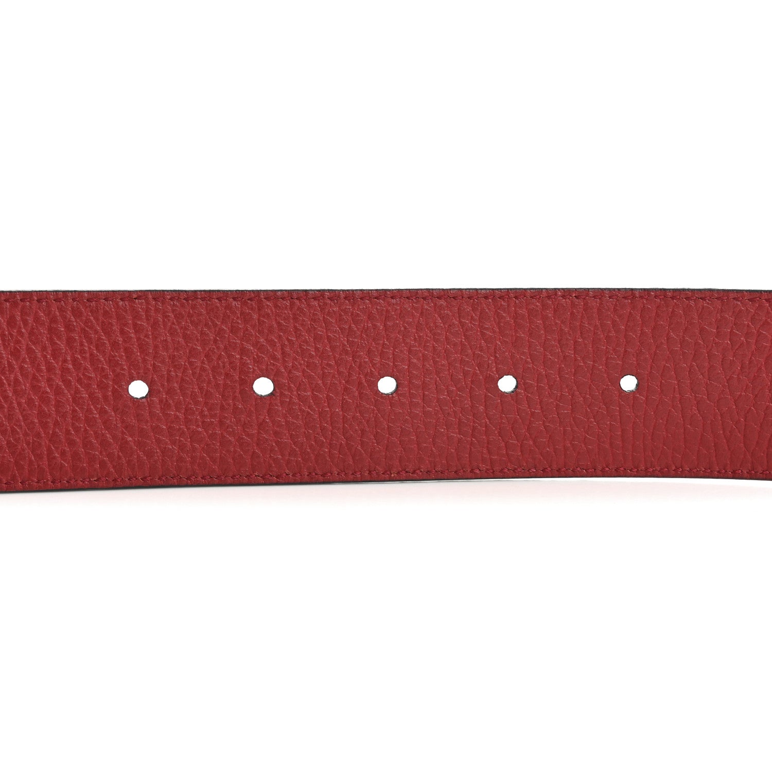 Gucci Calfskin 1973 Reversible Belt 75 30 Black Red