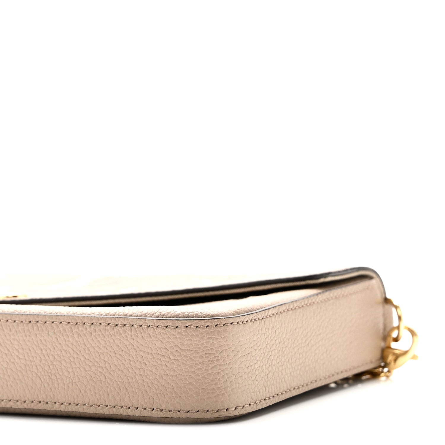 Louis Vuitton Empreinte Monogram Giant Felicie Pochette Tourterelle Creme