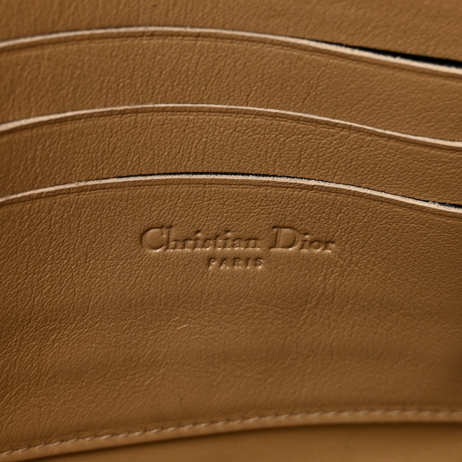 Christian Dior Patent Cannage Miss Dior Promenade Pouch Yellow