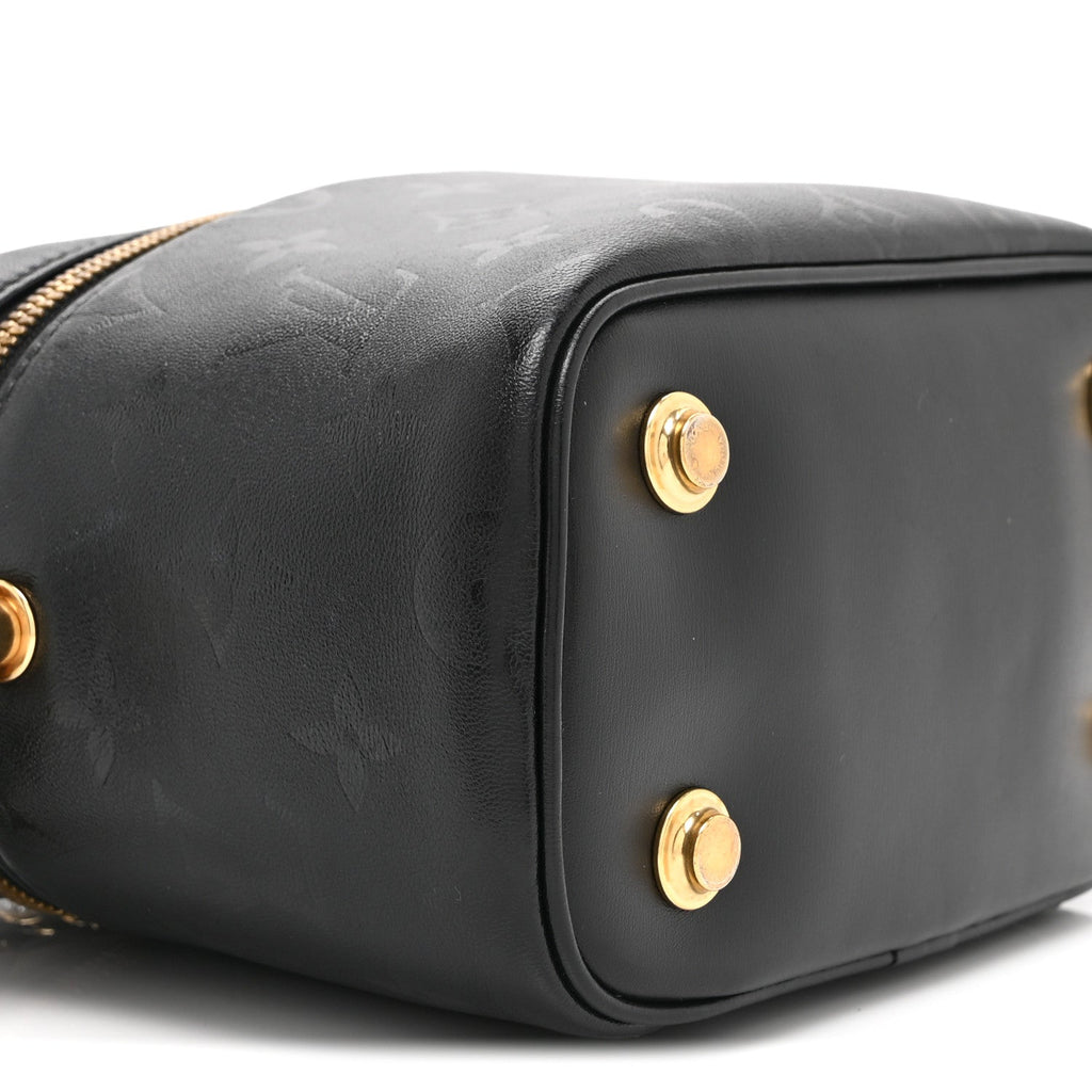 Louis Vuitton Monogram Ink Vanity PM Black