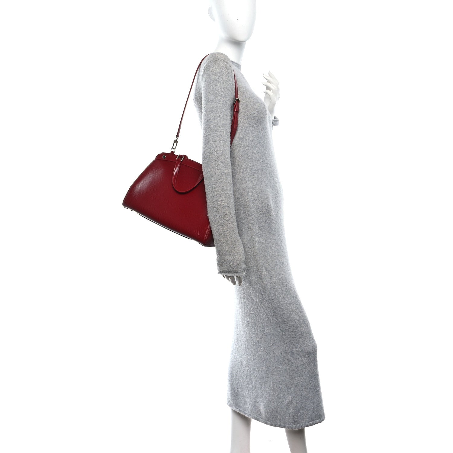 Louis Vuitton Epi Brea MM Rubis