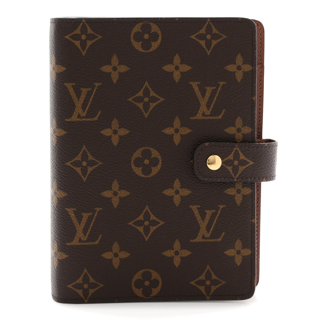 Louis Vuitton Monogram Medium Ring Agenda Cover