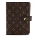 Louis Vuitton Monogram Medium Ring Agenda Cover