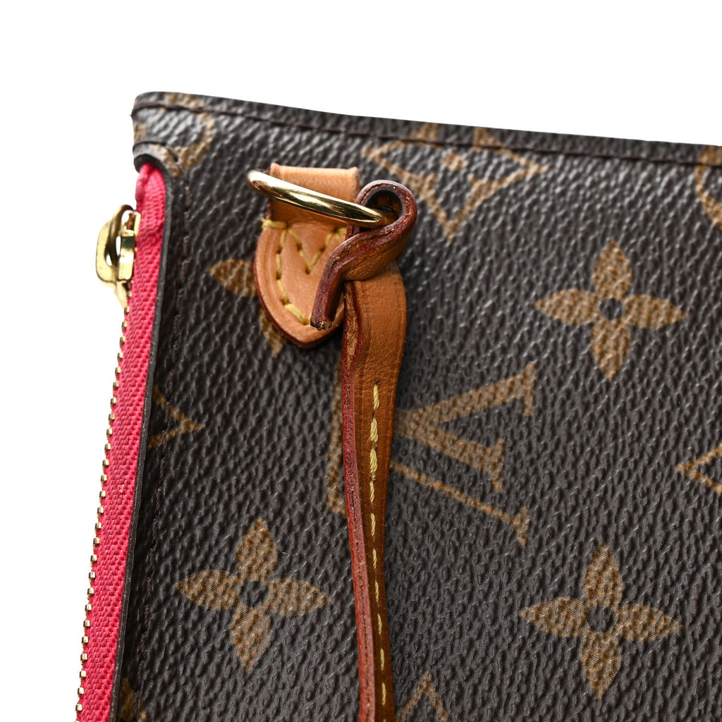 Louis Vuitton Monogram Bay Neverfull MM Rose Ballerine Poppy