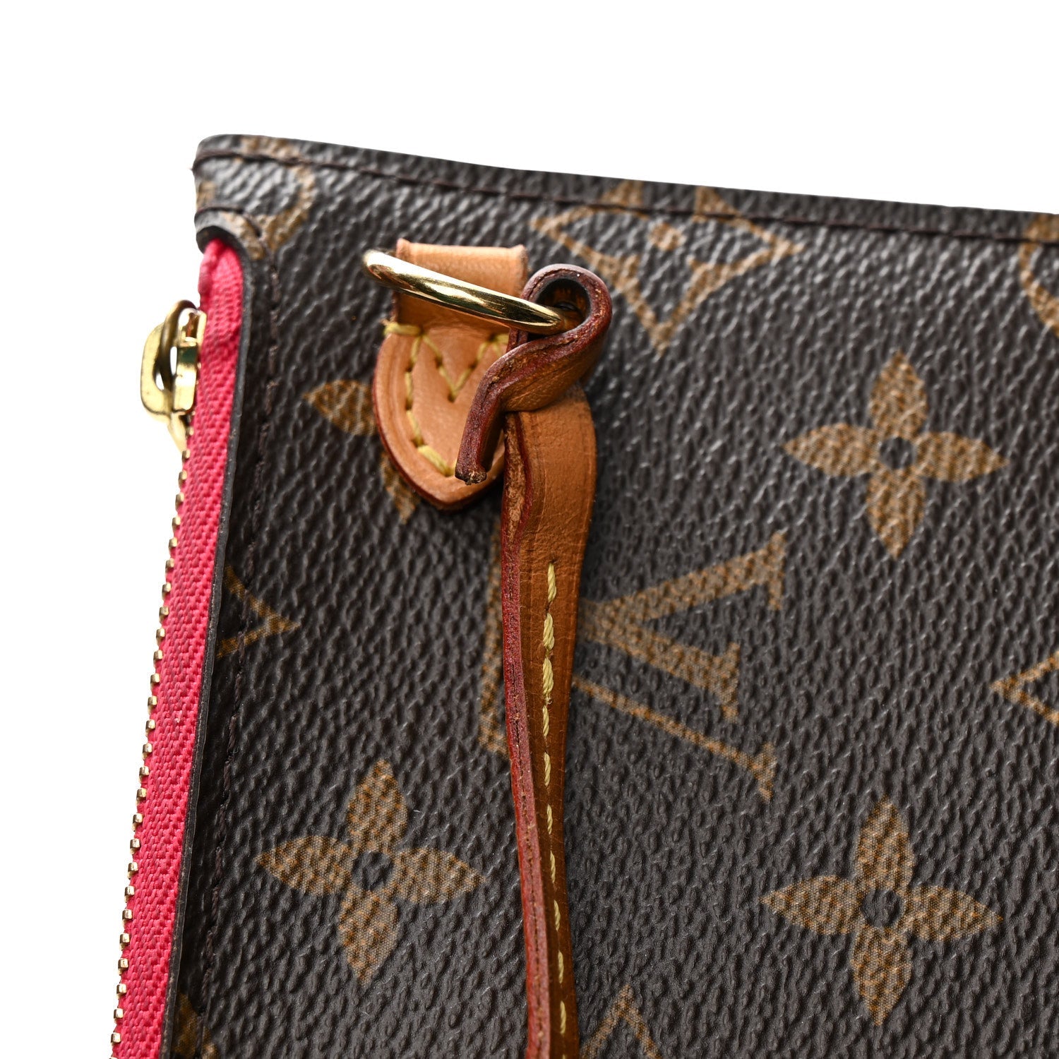 Louis Vuitton Monogram Bay Neverfull MM Rose Ballerine Poppy
