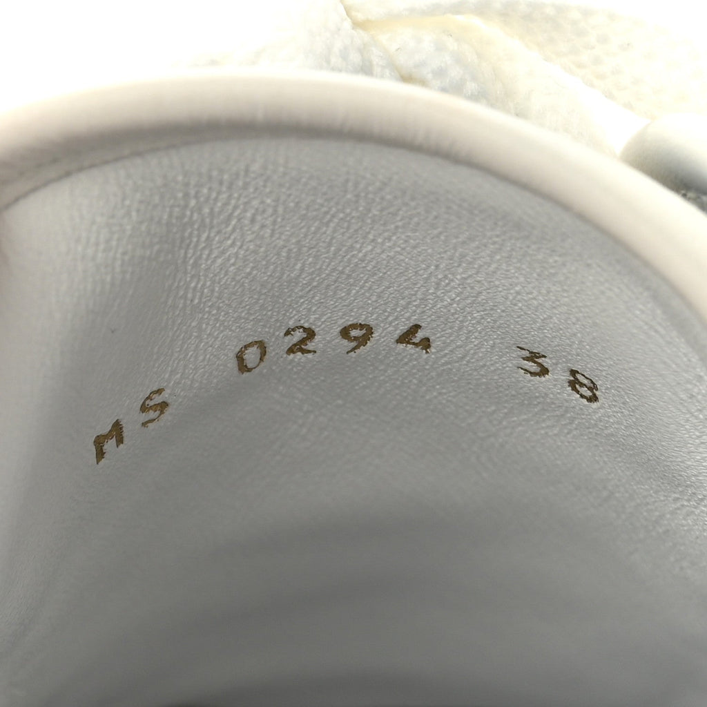 Louis Vuitton Denim Monogram Lagoon Sneakers 38 Blue