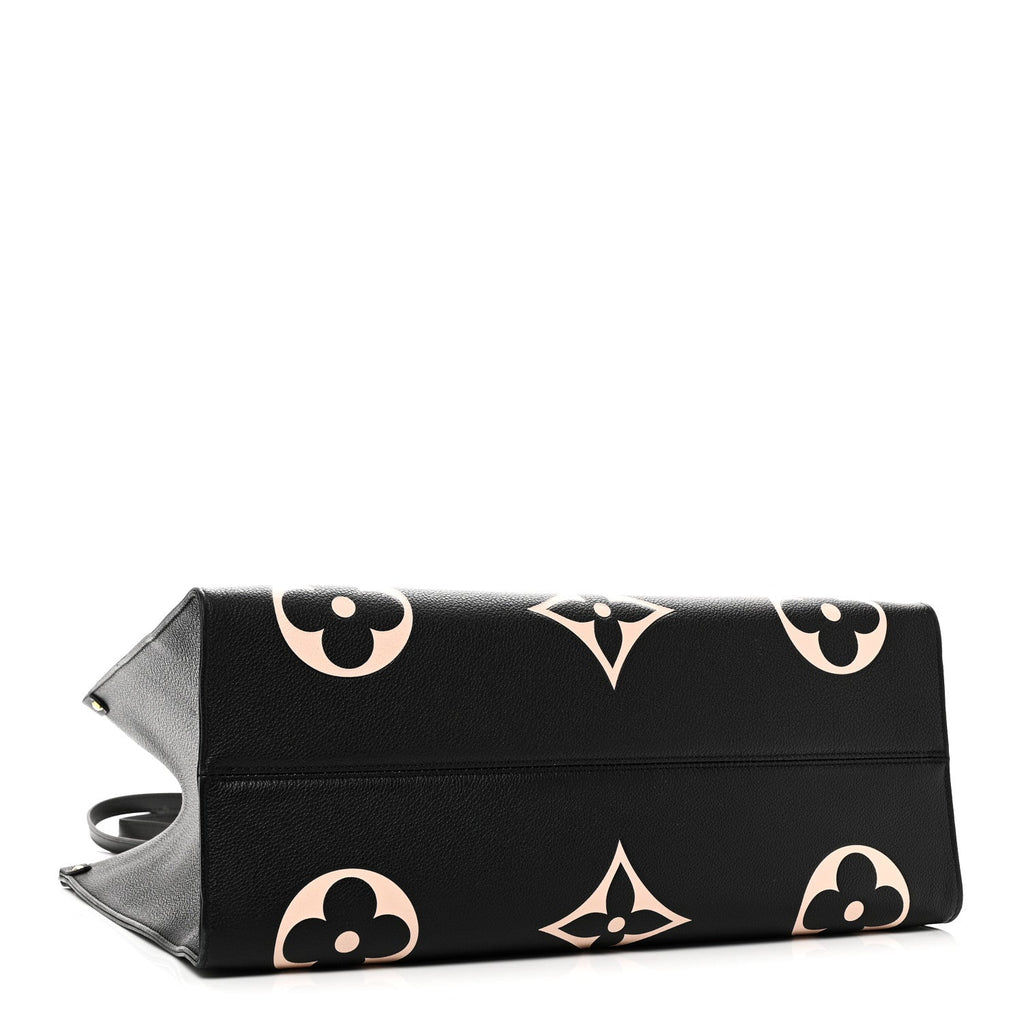 Louis Vuitton Empreinte Monogram Giant Onthego GM Black Beige