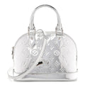 Louis Vuitton Monogram Miroir Alma BB Silver