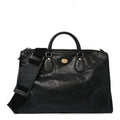 Gucci Fluffy Calfskin Morpheus Weekender Duffle Black