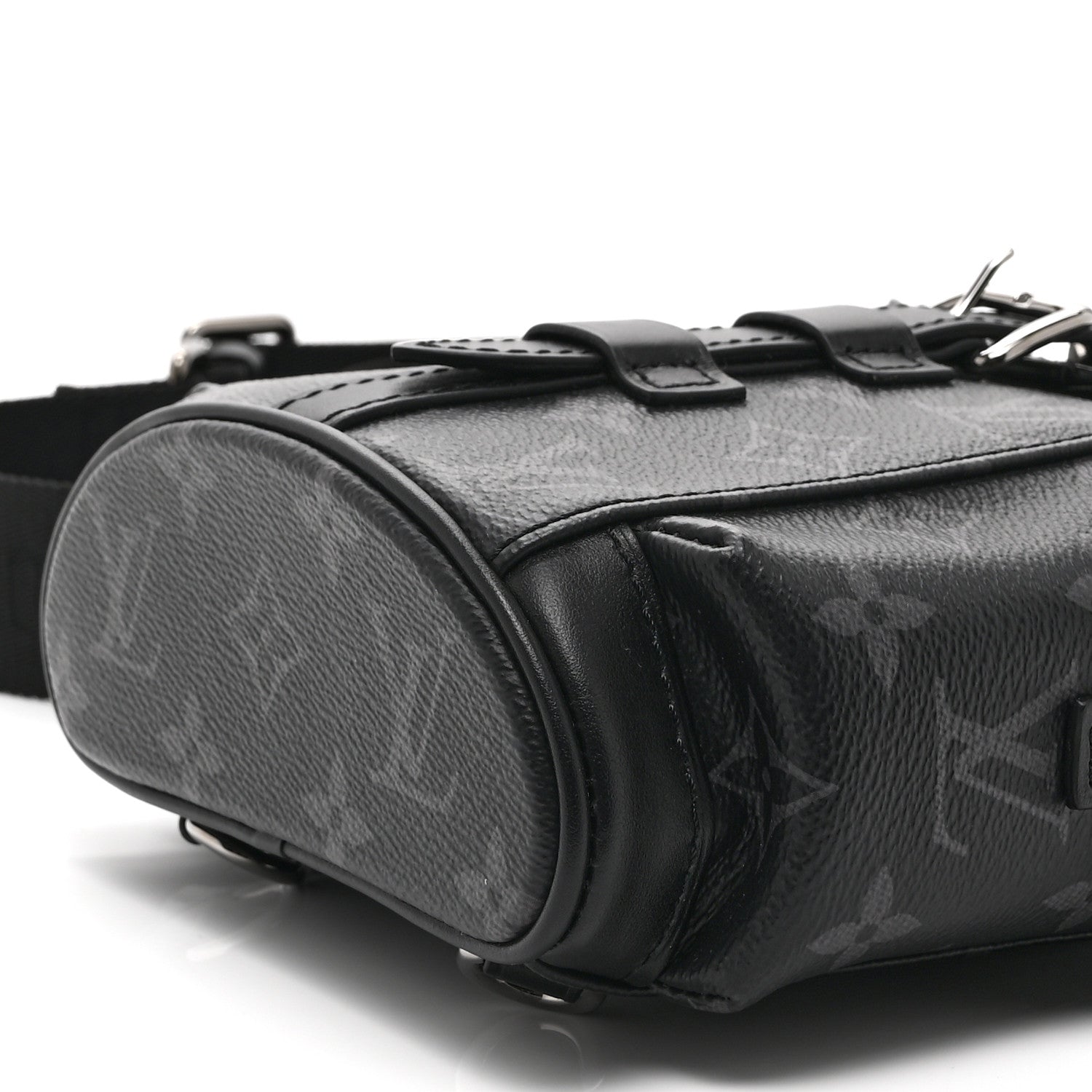 Louis Vuitton Monogram Eclipse Nano Christopher Backpack Black