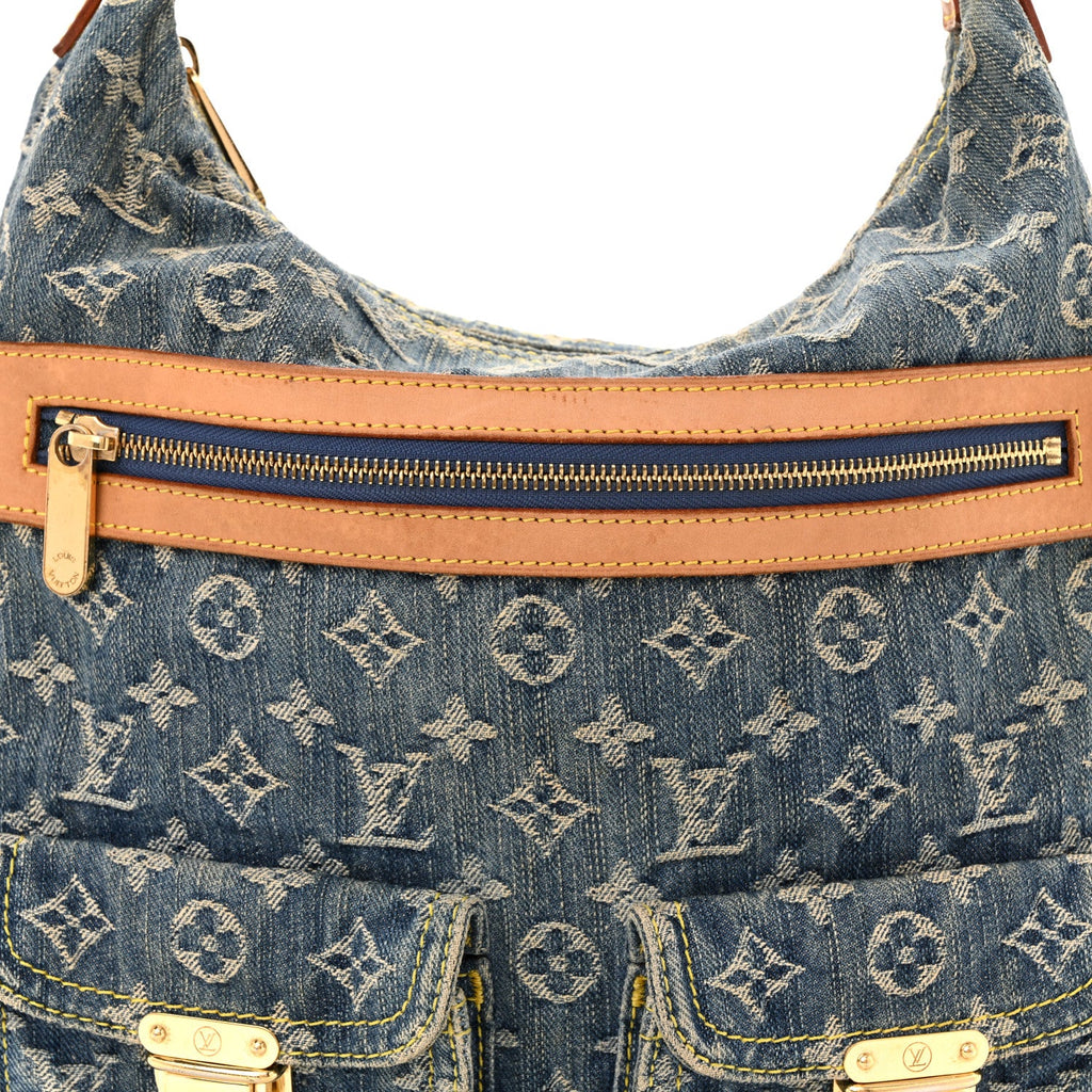 Louis Vuitton Denim Baggy GM Blue