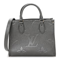 Louis Vuitton Empreinte Monogram Giant Onthego PM Gun Metal