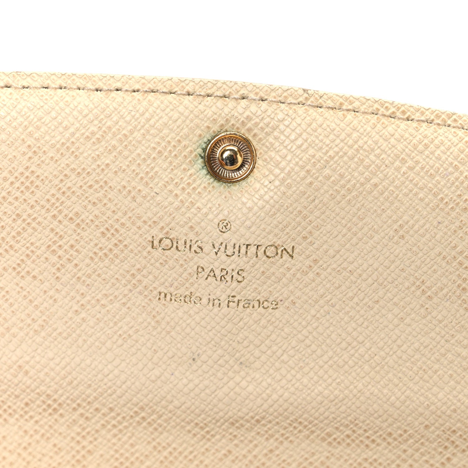 Louis Vuitton Damier Azur Emilie Wallet
