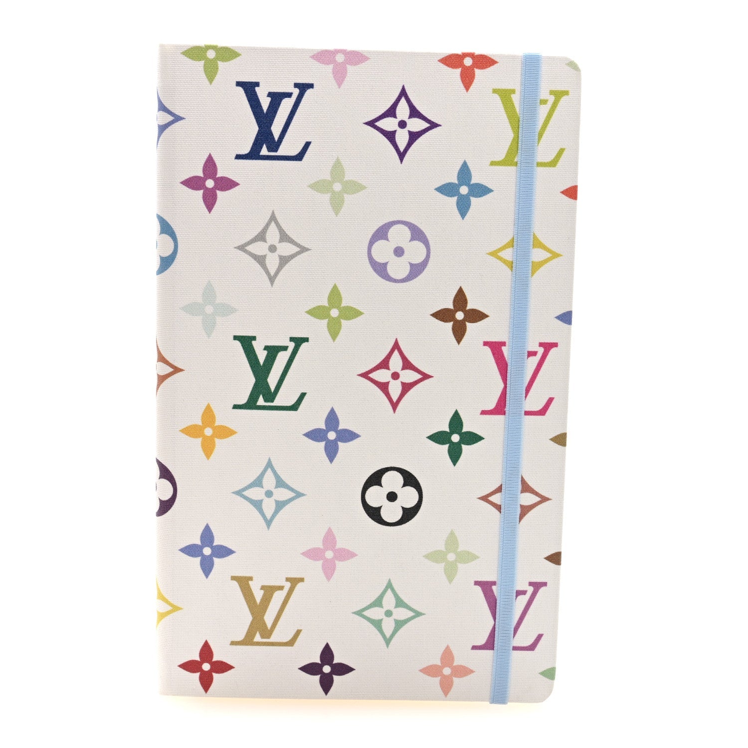 Louis Vuitton LV x TM Monogram Multicolor Jane Notebook MM White