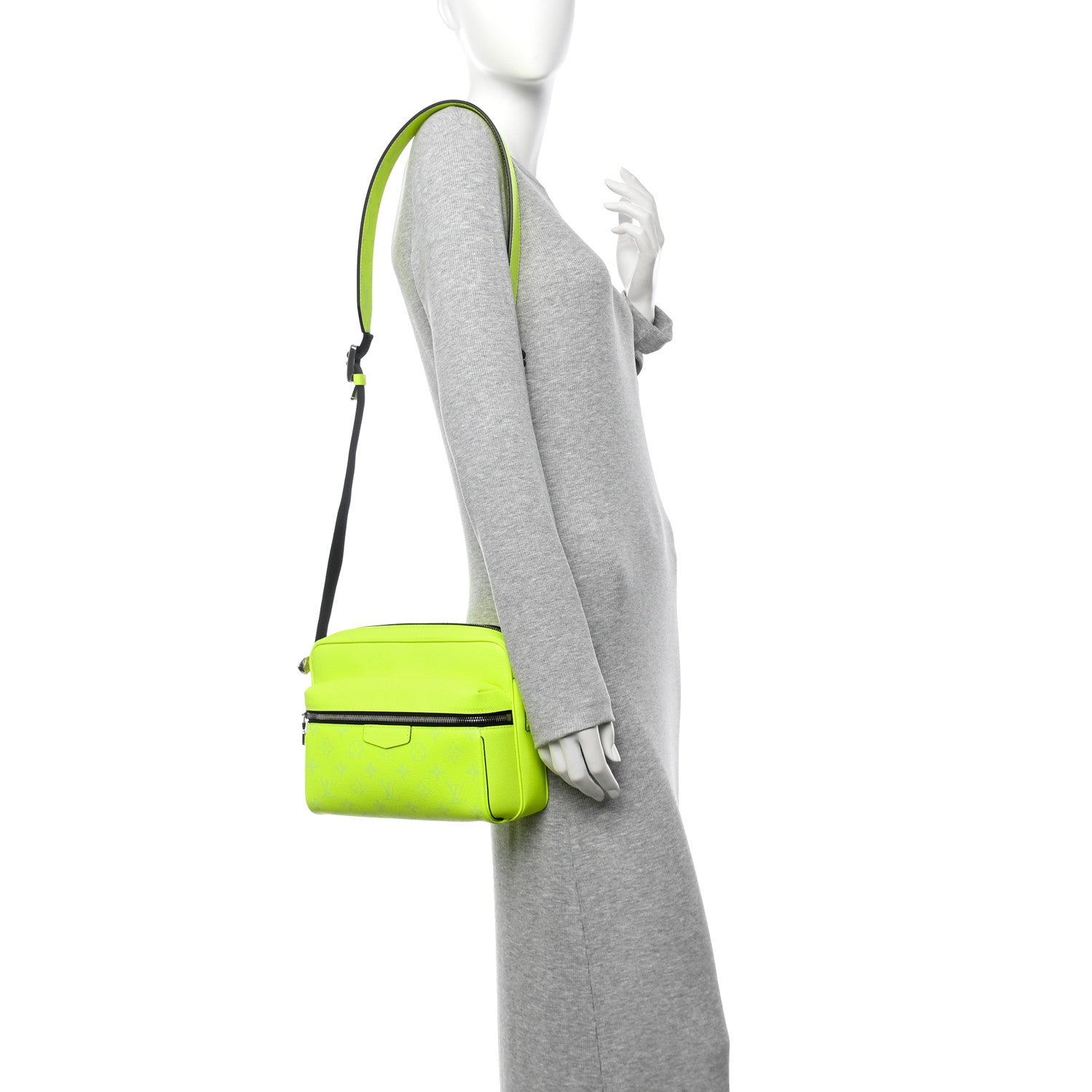 Louis Vuitton Taigarama Outdoor Messenger Neon Yellow
