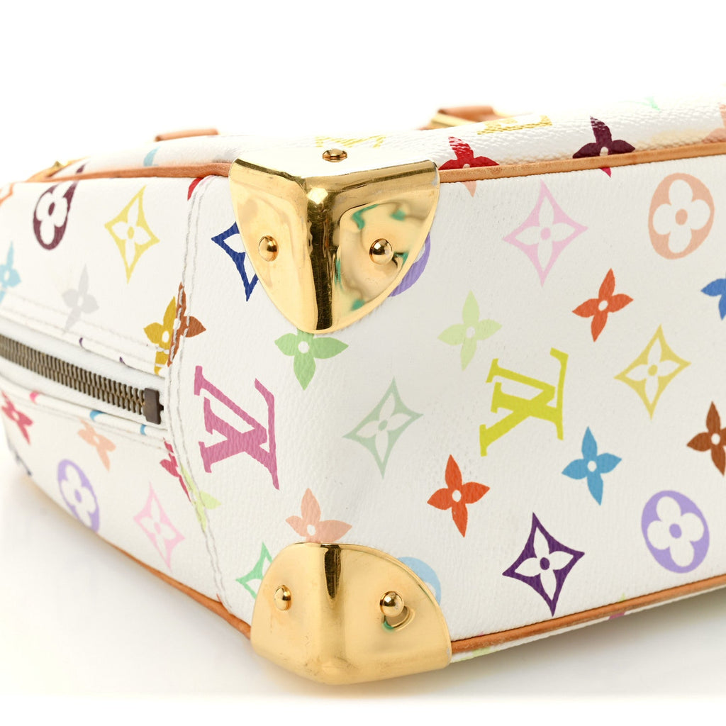 Louis Vuitton Monogram Multicolor Trouville White