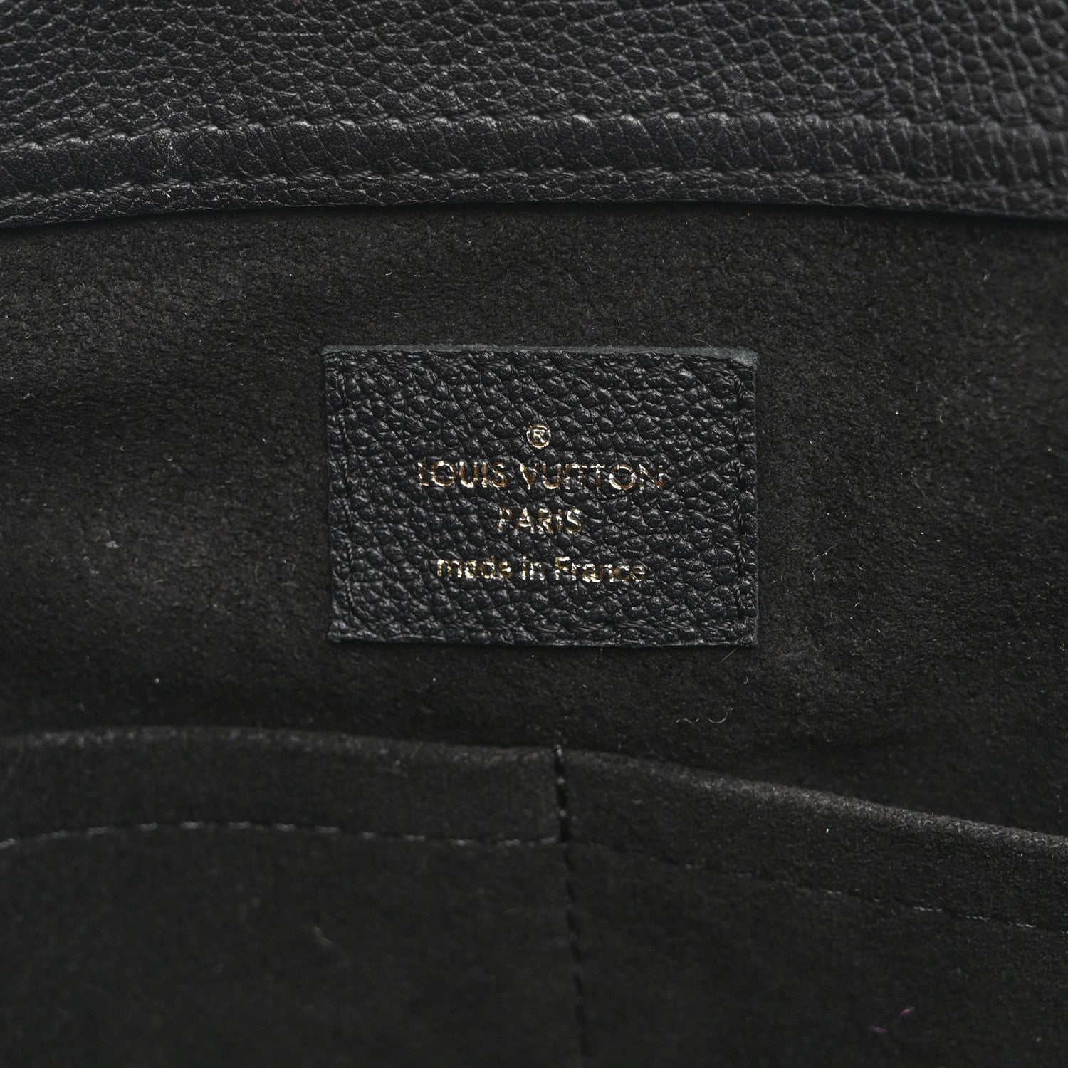 Louis Vuitton Monogram Pallas Shopper Black