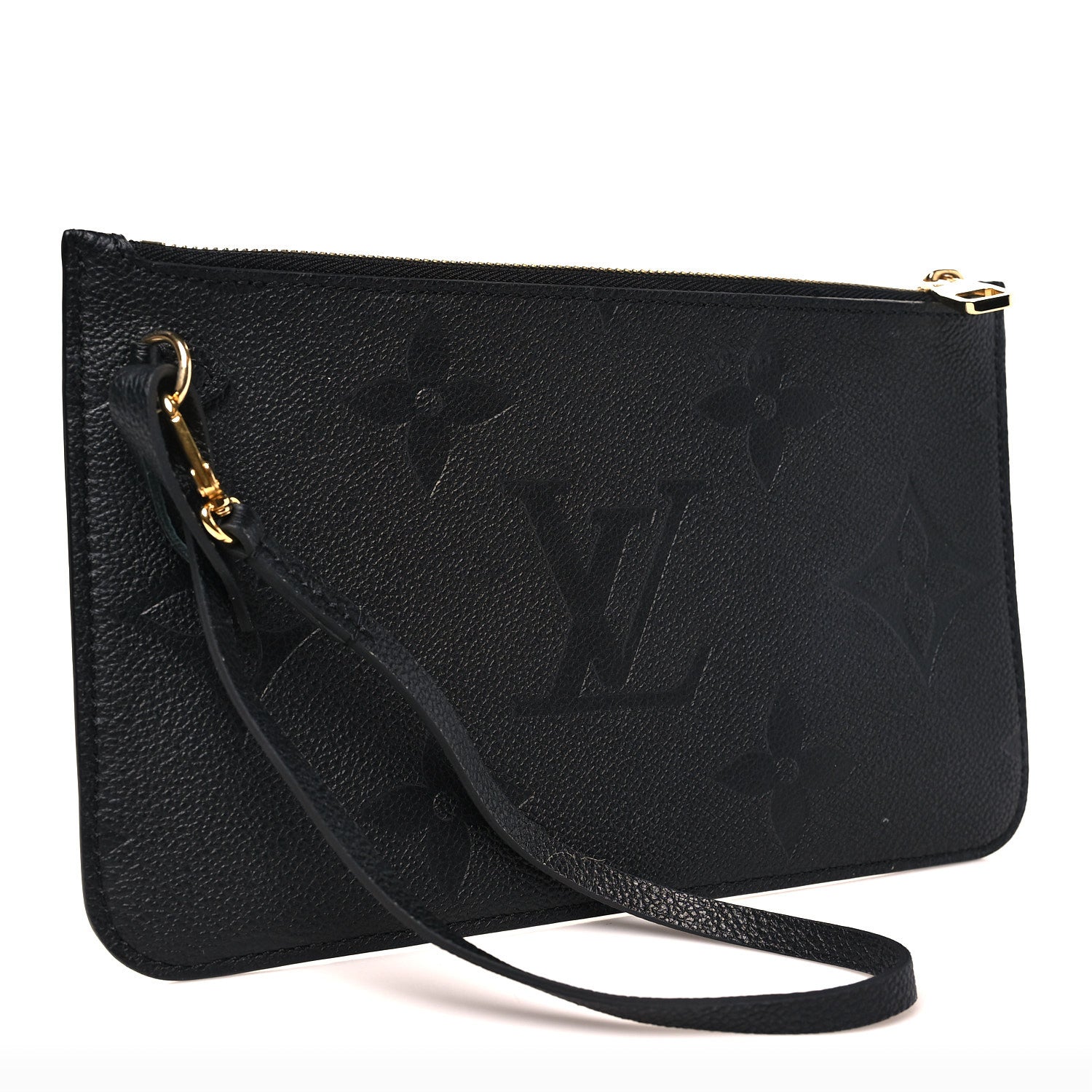 Louis Vuitton Empreinte Monogram Giant Neverfull MM Pochette Black