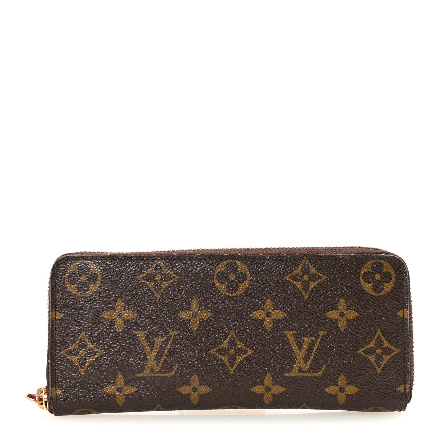 Louis Vuitton Monogram Clemence Wallet Fuchsia