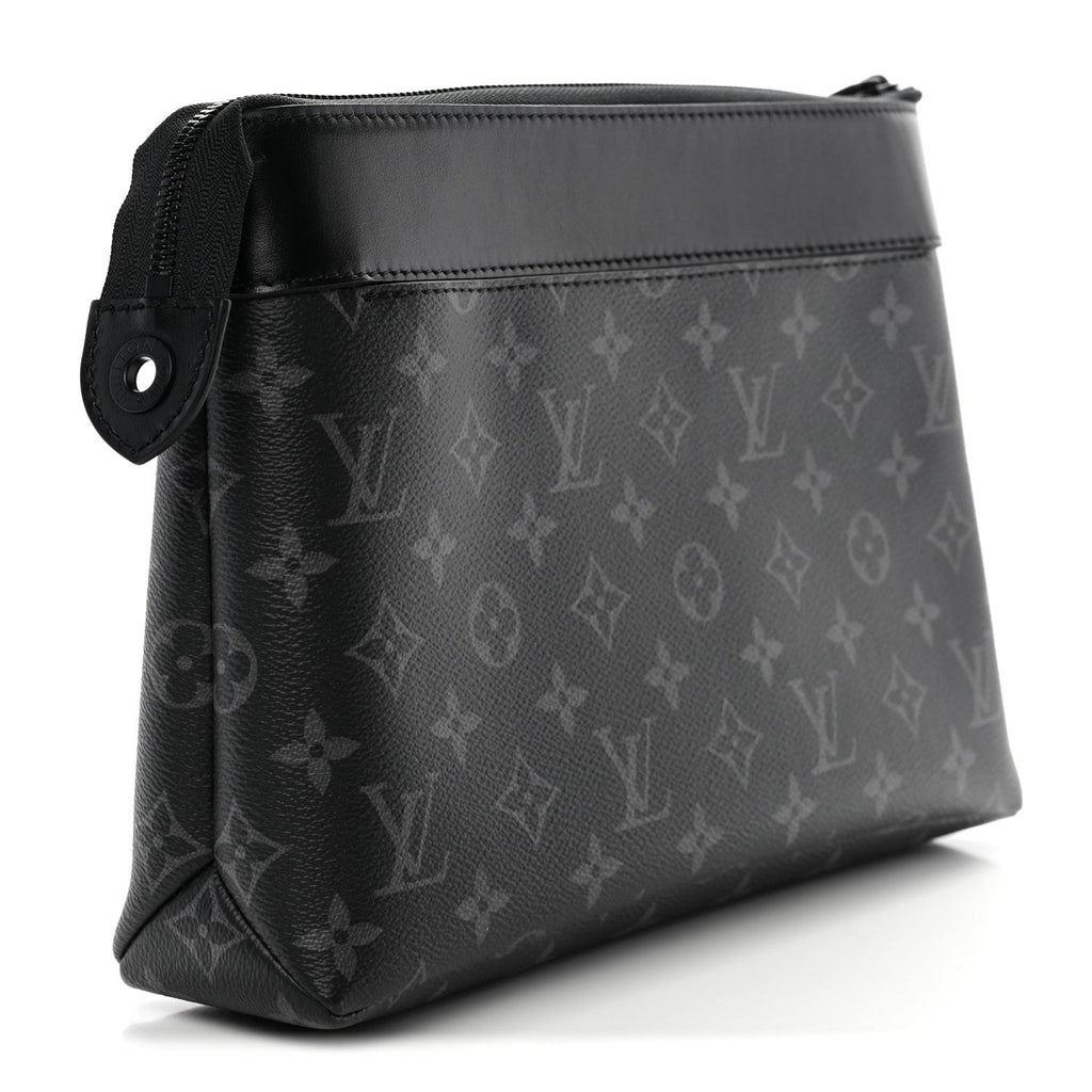 Louis Vuitton Monogram Eclipse Pochette Voyage Souple