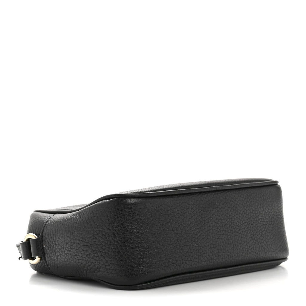 Gucci Pebbled Calfskin Small Soho Disco Bag Black