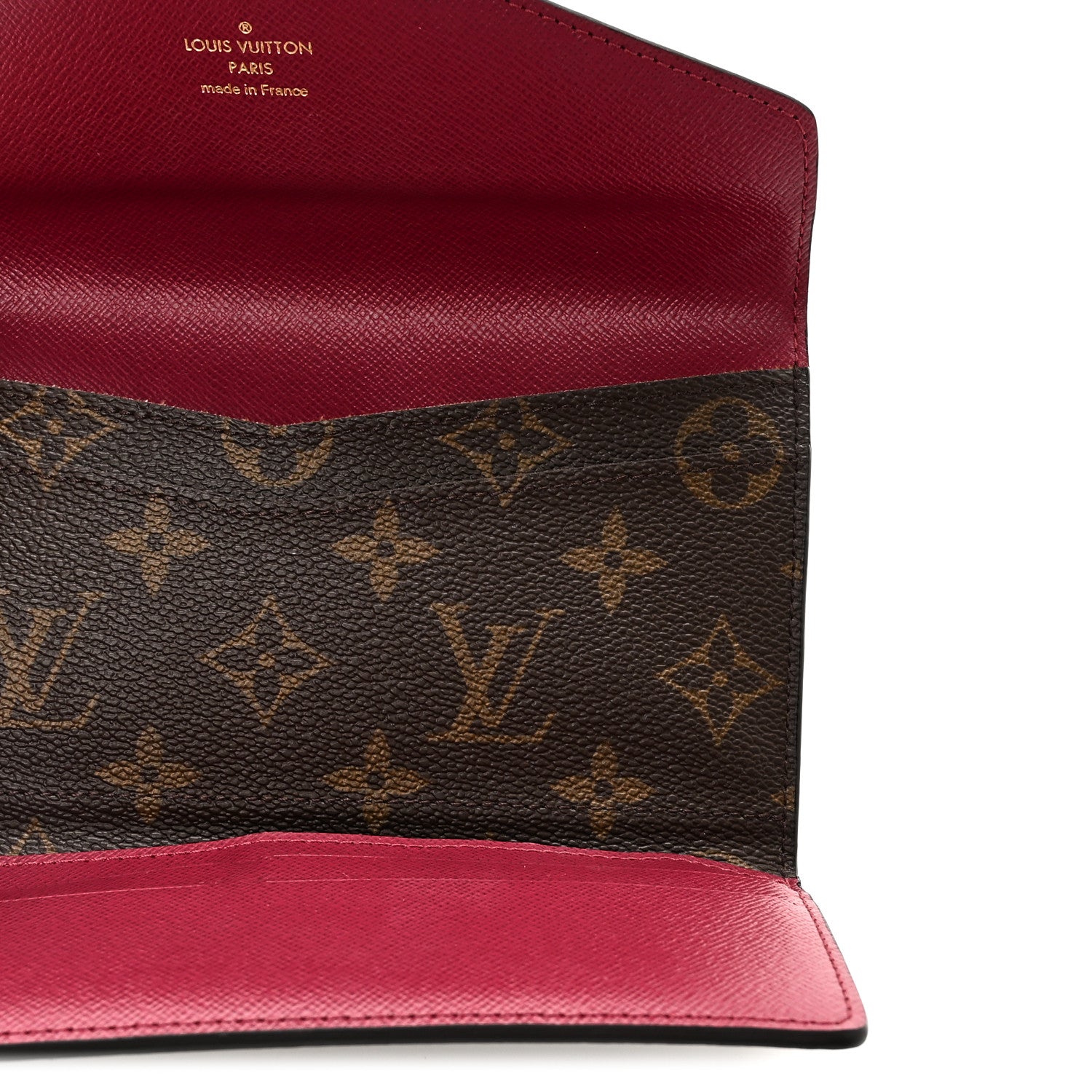 Louis Vuitton Monogram Josephine Wallet Fuchsia
