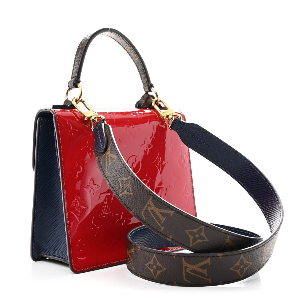 Louis Vuitton Vernis Epi Monogram Spring Street Scarlet