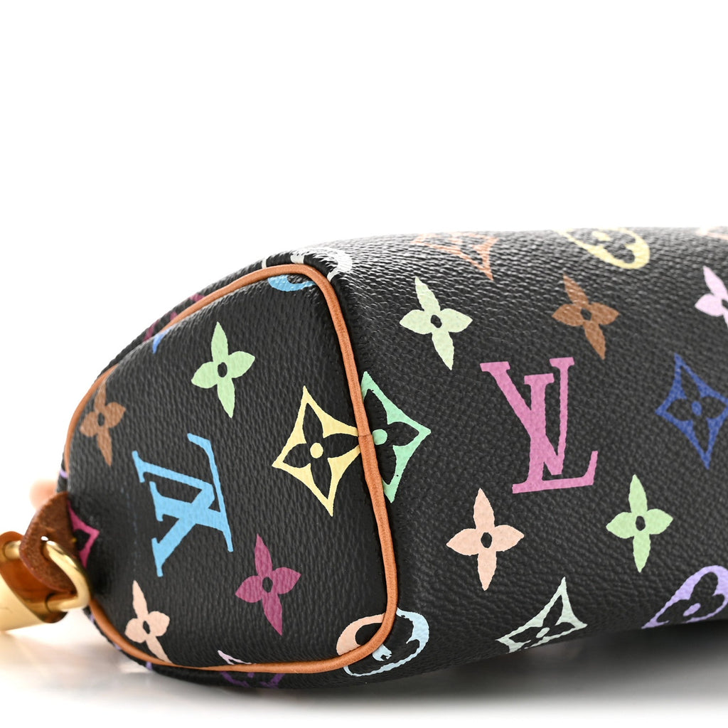 Louis Vuitton Monogram Multicolor Mini Sac HL Speedy Black