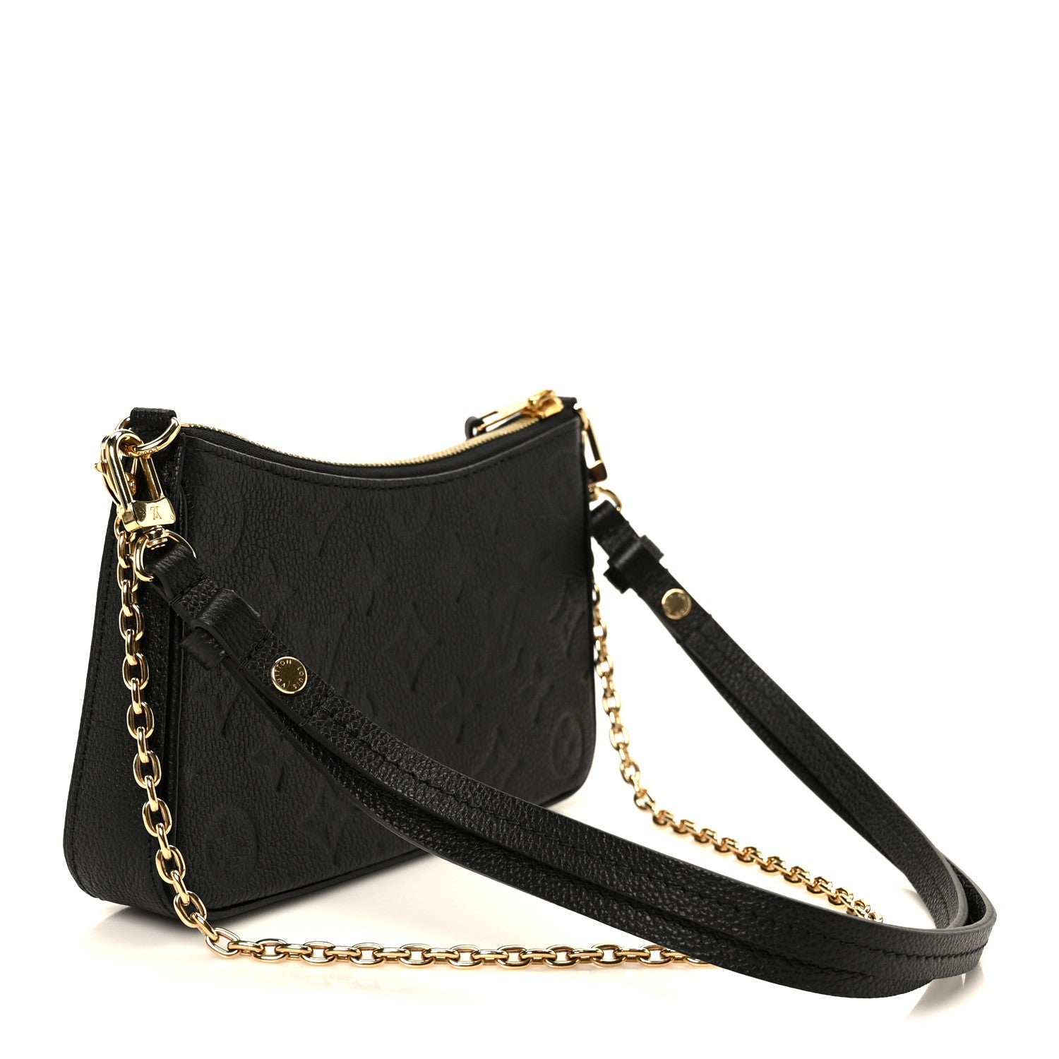 Louis Vuitton Empreinte Easy Pouch On Strap Black