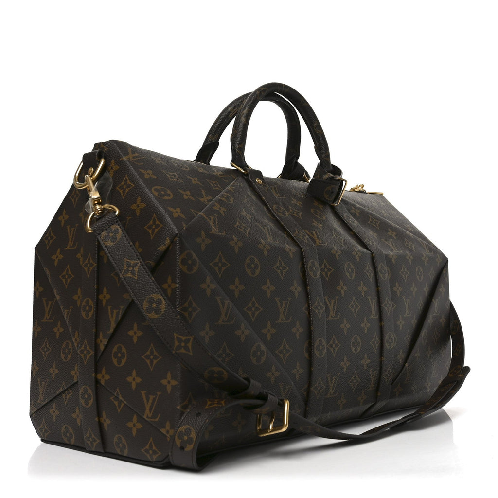 Louis Vuitton x Nigo Monogram Autres Cuirs Keepall Bandouliere 50