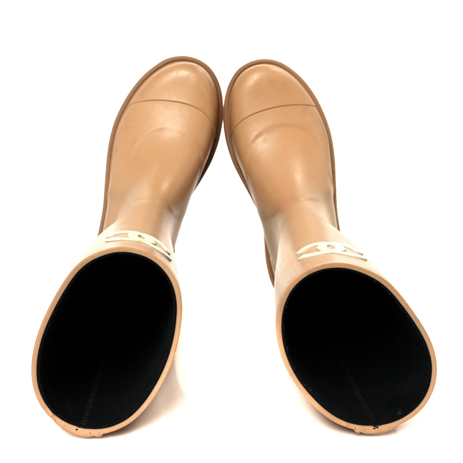 Caoutchouk CC High Boots 37 Beige