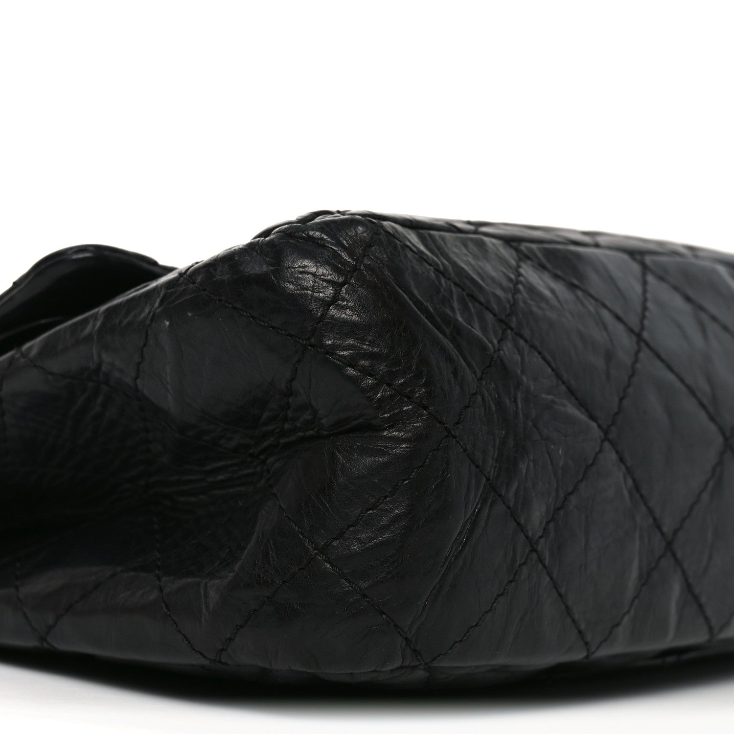 Chanel Aged Calfskin Quilted 2.55 Reissue 226 Flap Black