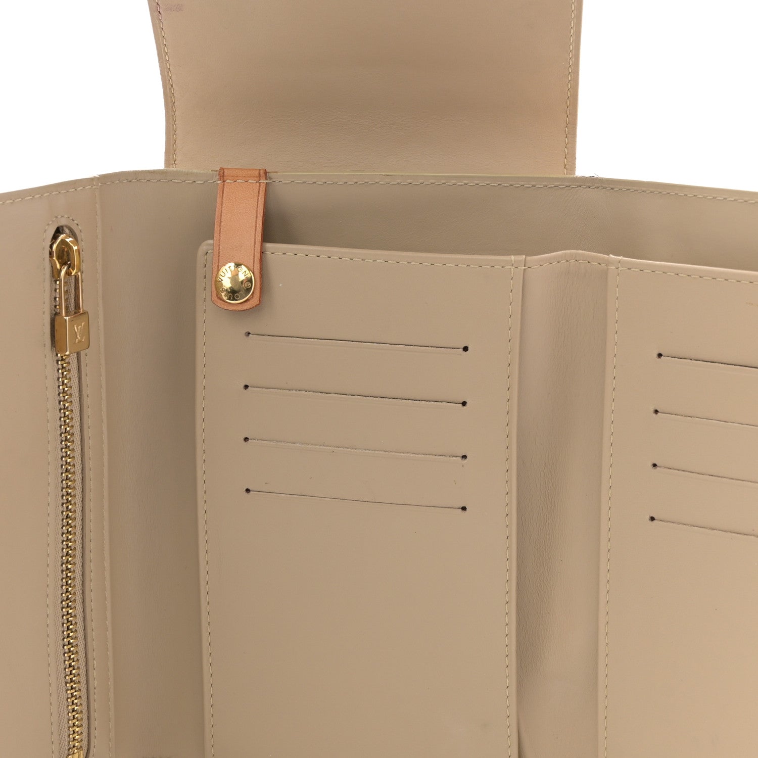 Louis Vuitton Vernis Walker Wallet Mango