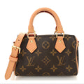 Louis Vuitton Monogram Nano Speedy Bandouliere